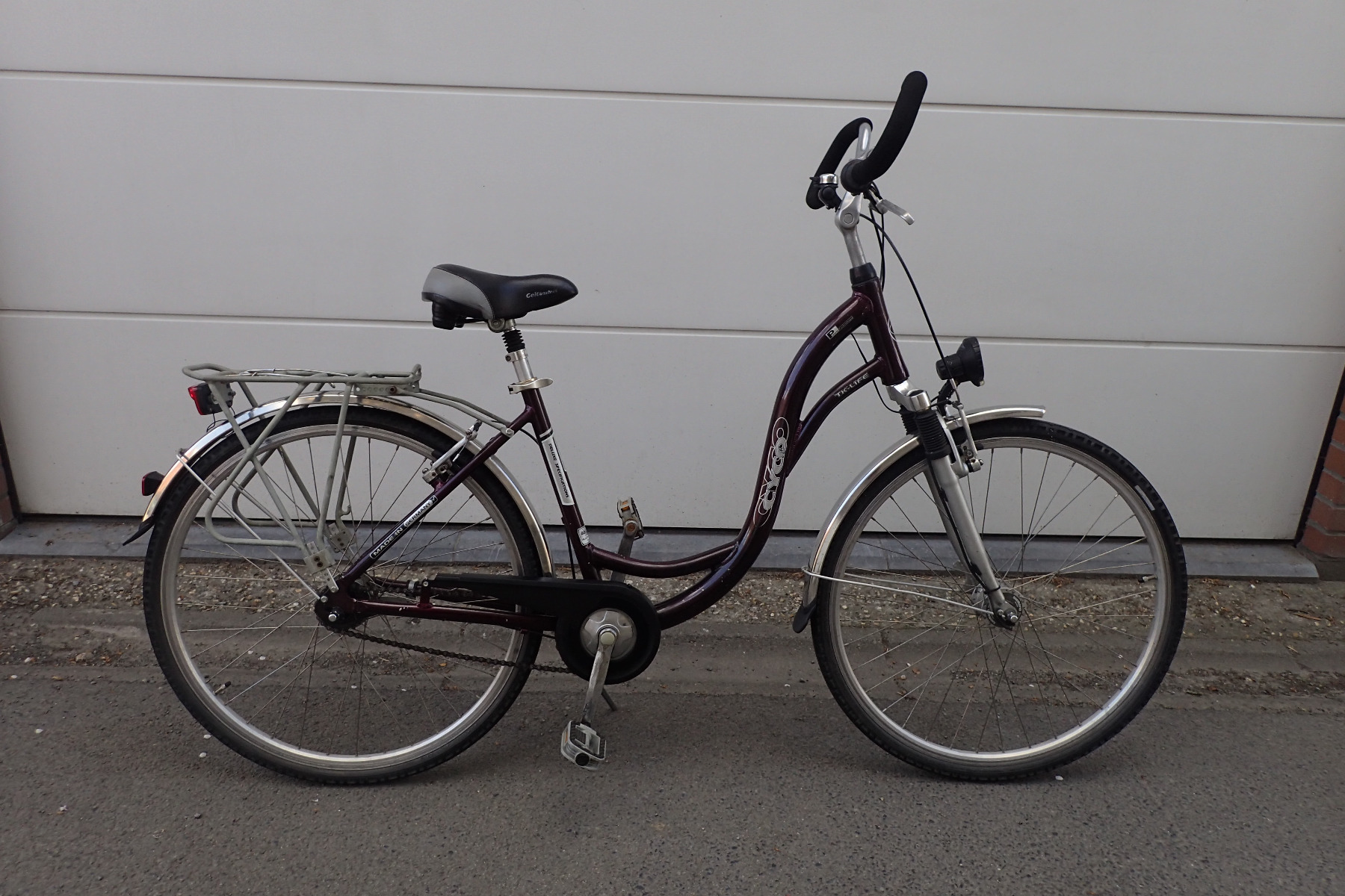 Tweedehands Damesfiets maat 46, shimano nexus, terugtraprem te koop - 51053