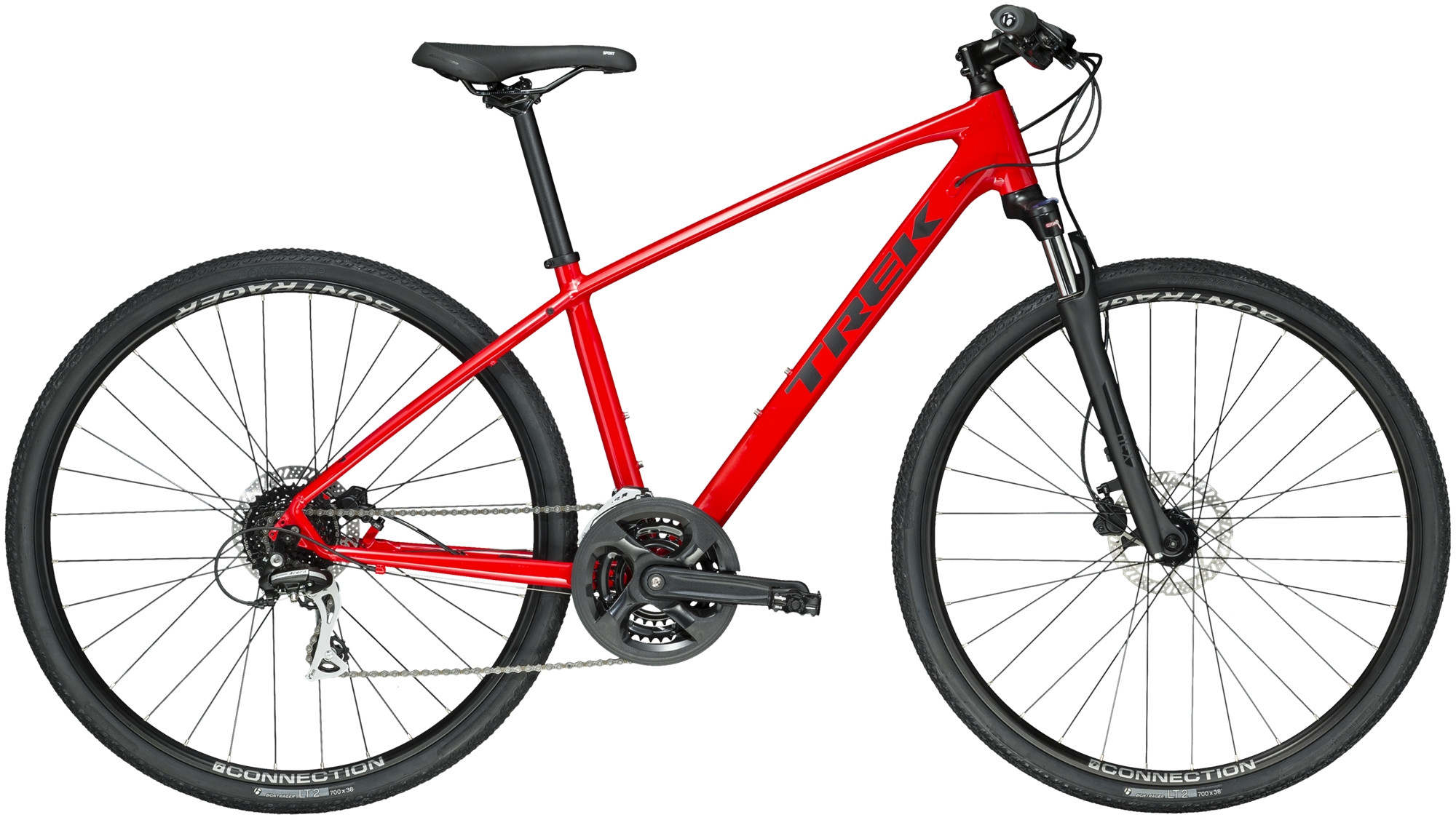 trek dual sport red