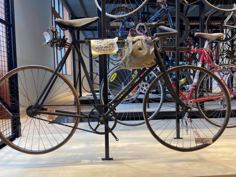 KOERS museum vindt fiets waar in